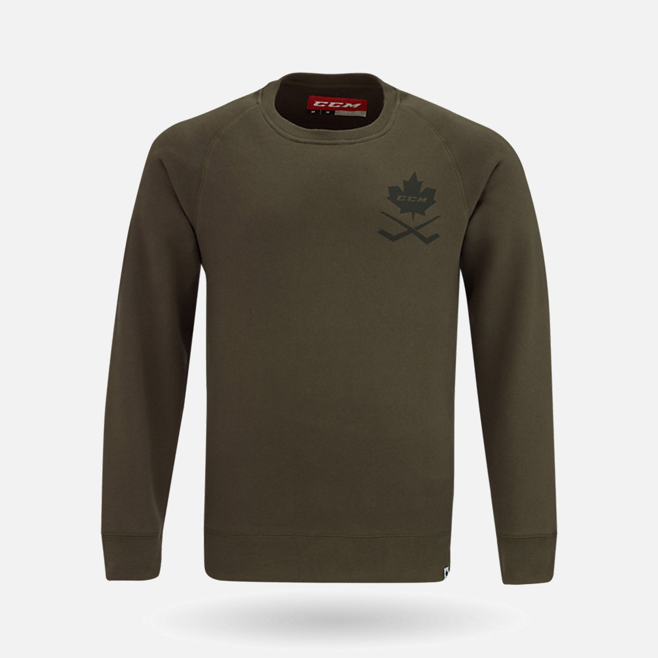 CCM CHANDAIL À COL ROND NOSTALGIA LEAF FLEECE CREWNECK ADULTE