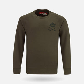 CCM Nostalgia Leaf Fleece Crewneck Adult